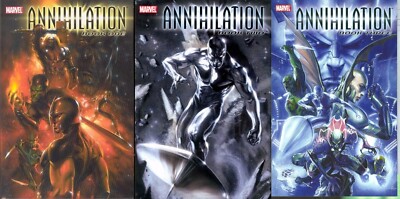 ANNIHILATION Cosmic Guardians of the Galaxy Thanos Marvel HCs Vol 1, 2 & 3 OOP