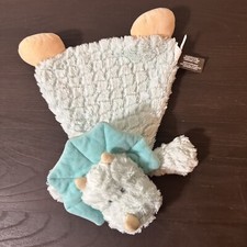 Demdaco Dinosaur Security Blanket Rattle Baby Lovey Triceratops Sleeper Plush
