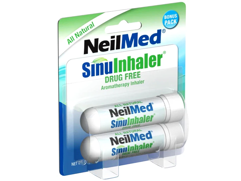 NeilMed SinuInhaler Natural Non Medicated Aromatherapy Inhaler 2 Count Pack of 2 - Image 3 of 3