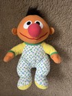 Vintage 12” Ernie Plush Stuffed Doll Pajama Sleep Sesame Street PJs Rare Plush — photo 1