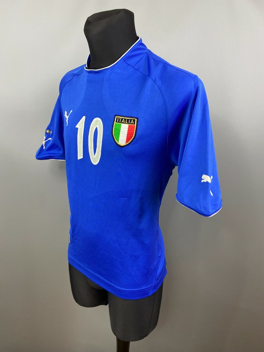 ITALY 2003 2004 TOTTI HOME SHIRT FOOTBALL SOCCER PUMA MENS SIZE L