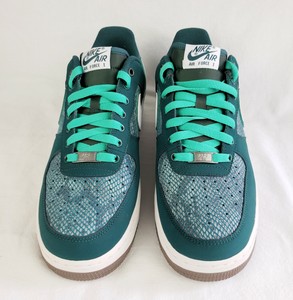 teal nike air force 1