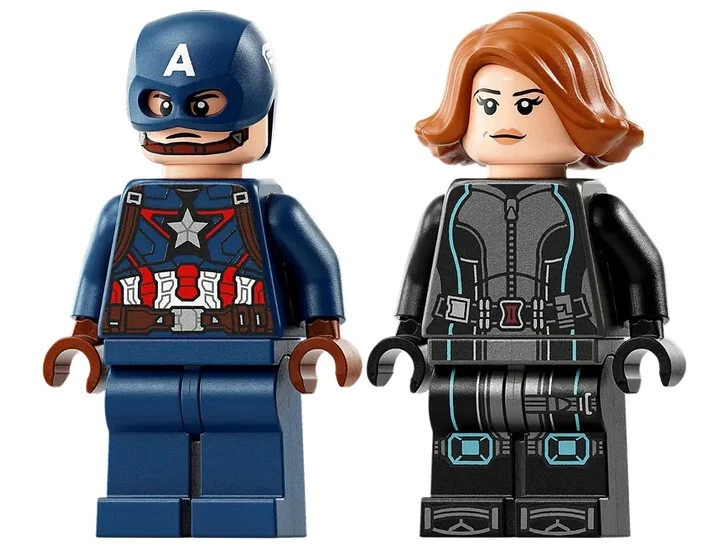 Moteurs Lego: Marvel Black Widow Et Captain America (76260)