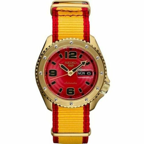 SEIKO Frequency SCTK017 wristwatch Red Working from Japan SEIKO Frequency SCTK017 wristwatch Red Working from Japan