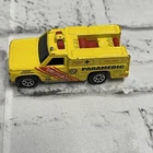 Hot Wheels ORIGINAL Car 1974 Yellow Paramedic Ambulance Chevy Van Vintage Vtg