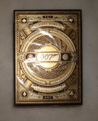 New Sealed Deck of Theory11 James Bond 007 Playing Cards