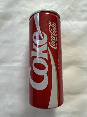 VINTAGE JAPANESE COCA-COLA COKE JAS 250 ml UNOPENED PULL TAB