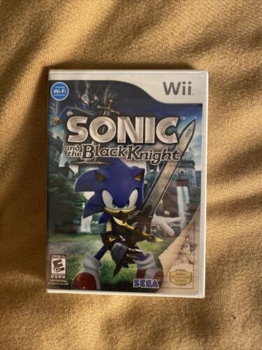 Sonic and the Black Knight (Nintendo Wii, 2009) Brand NEW / Sealed - Foto 1 di 2