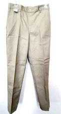 EWC Khaki Work Pants Men's W=30"/ L=40" 65% poly /35% cotton-New