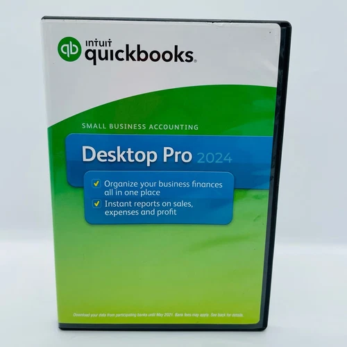 Intuit QuickBooks Desktop Pro 2024 for Windows (Not a subscription)