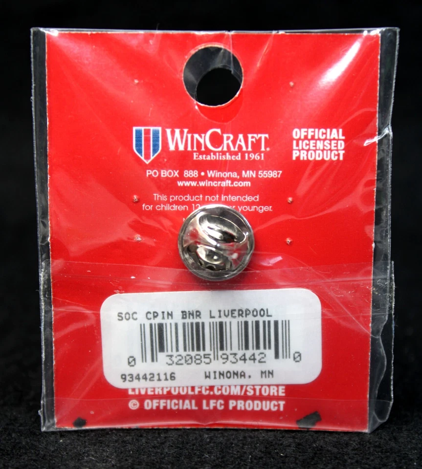 English Liverpool Football Club Banner Shaped Official Collector Pin by WinCraft - Image 4 of 4