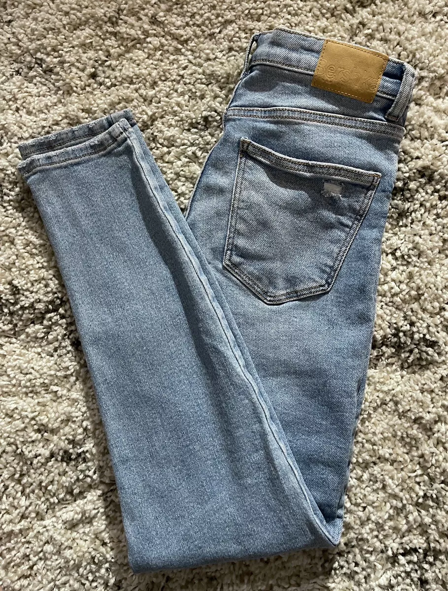 Super skinny cheap high rise bershka