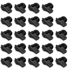 Bulk Sports Whistles with Lanyards Loud Sound for Coaches Referees 24 Pack