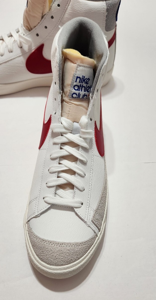 Nike Blazer Mid 77 White Phantom Gym Red New Men's Size 11 Nike Blazer Mid 77 White Phantom Gym Red New Men's Size 11