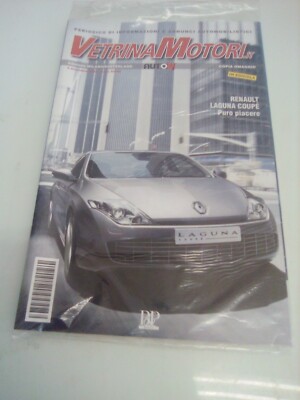  MAGAZIN versiegelt Vitrine Motoren 2008 RENAULT LAGUNA COUPE Cover 