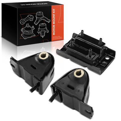 3pcs Auto trans Engine Motor & Transmission Mount for Jeep Wrangler ...
