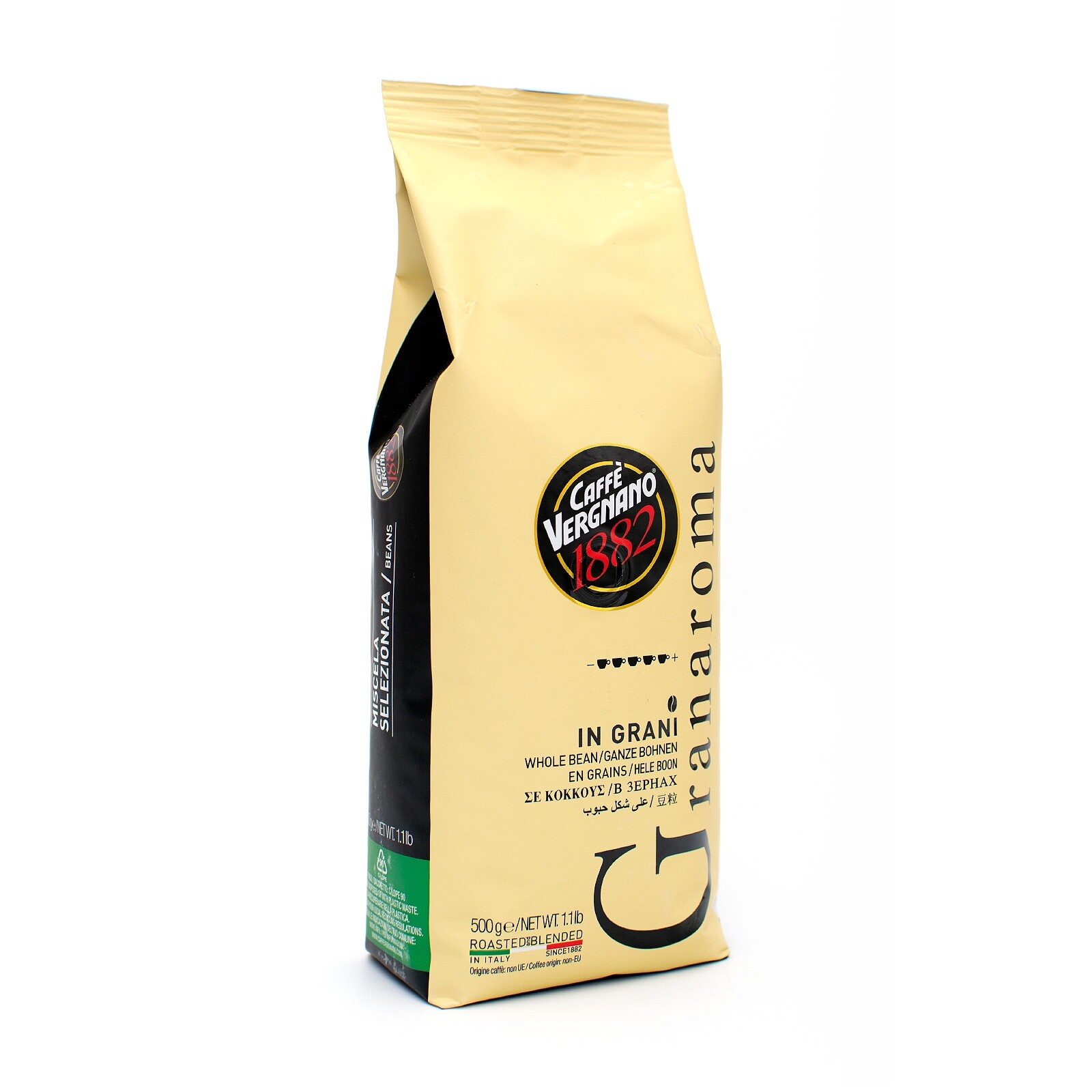 Caffè Vergnano 1882 Gran Aroma Coffee Beans 500g