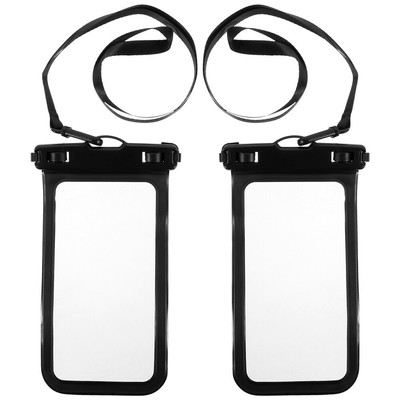  2 PCS Mobile Wasserdichte Tasche Reisen Handytasche Mit Touchscreen Beutel