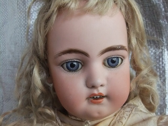 * antique doll ୨୧ .·*° アンティーク ペグドール Antique Bisque Doll Marked 