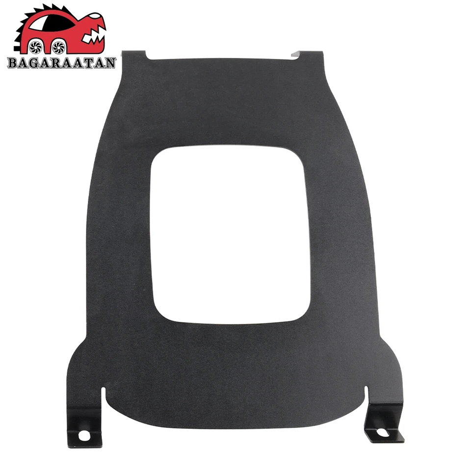 Black Aluminum For Maxim Shift Boot Delete Cover Plate For Honda Civic 1996-2000 - Image 3 of 4