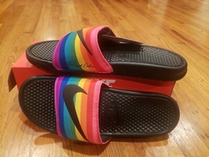 rainbow slides nike