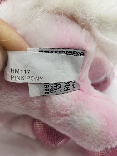 Ganz Webkinz Pink Pony HM117 Plush Stuffed Animal NO Code LOOKS GREAT - Picture 8 of 9