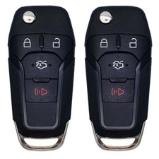 2 Replacement For Ford Fusion 2013 2014 2015 2016 Keyless Remote Flip Key Fob
