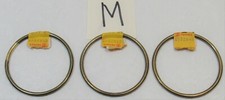 3 Macrame Metal Hoops Rings Dreamcatcher Vintage