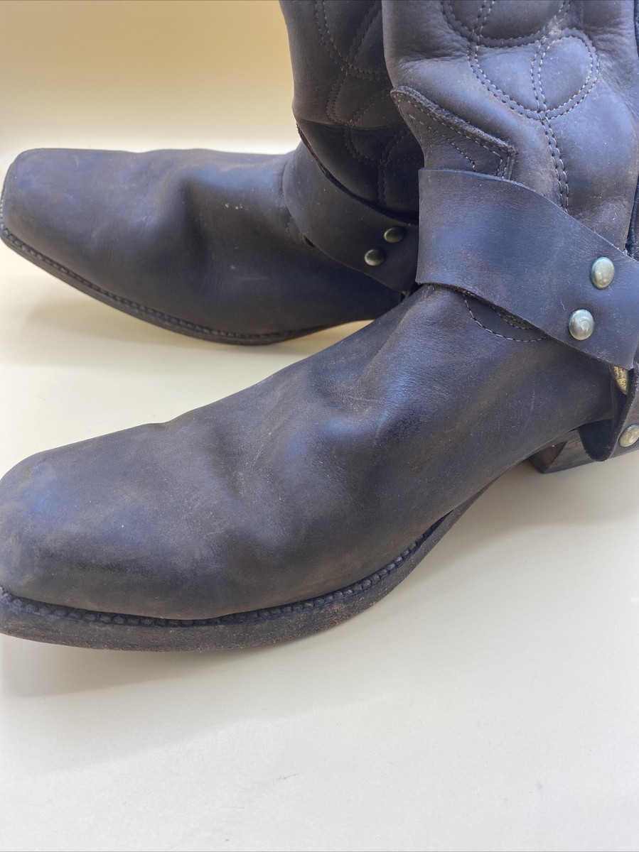 Boterine columbia cowboy boots - size mens 10.5 - leather 