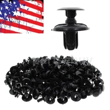 100x FENDER LINER CLIPS PUSH RETAINER For HONDA CIVIC ACCORD ACURA INTEGRA