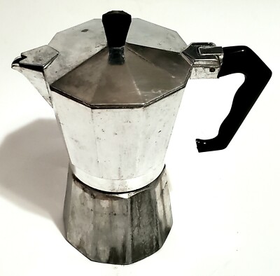 Vintage Junior Express Coffee Maker Made In Italy ABC Crusinallo
