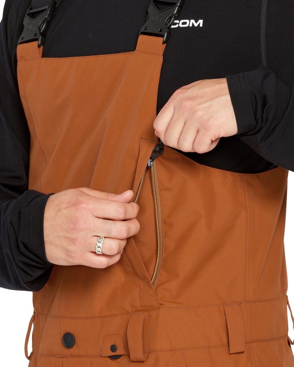 V.CO SPARTA BIB OVERALL XL キャラメル Volcom V.CO Sparta Bib Overall Men's Snow Pants, Caramel, X-Large