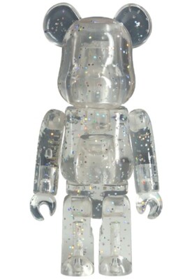 Medicom Bearbrick Series 31 Jellybean S31 Clear Glitter Jelly 100%  be@rbrick