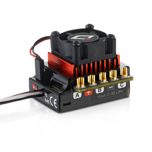 Hobbywing 120A ESC Rocket 540 Motor Sensored Brushless Combo for 1/10 RC Car - Picture 22 of 40