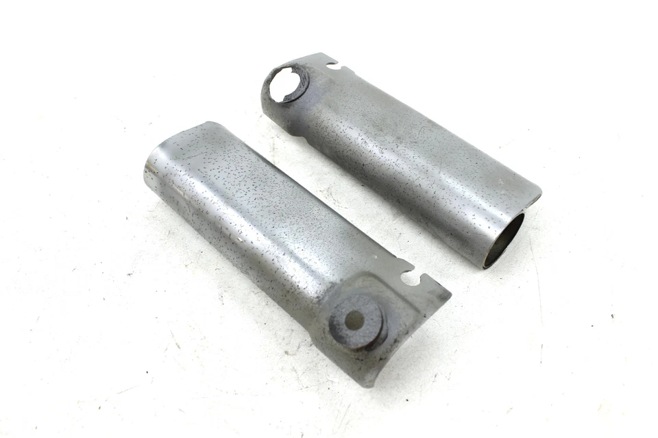 76-78 HONDA CB750A FRONT LEFT RIGHT FORK GUARDS SHIELDS COVERS 51602-393-000 - Image 2 of 4