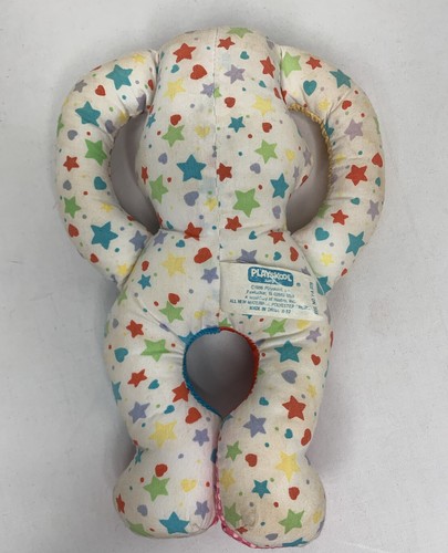 Playskool Touch ‘Ems Plush Monkey Rattle Vintage 1985 Texture Washable Baby Toy - Picture 2 of 12