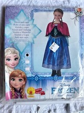 RUBIES 630033 COSTUME FROZEN ANNA DELUXE 3/4 Years - Size S in envelope