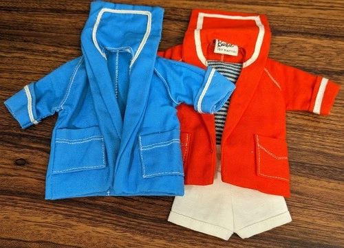 Vintage Mattel 1959 Barbie #963 Resort Set 3 Pieces + Bonus Clone Jacket - Lot