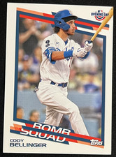 2022 Topps Opening Day Bomb Squad Cody Bellinger #BS-21 Dodgers