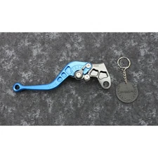 Powerstands Racing Blue Shorty Clutch Lever - 00-00428-25