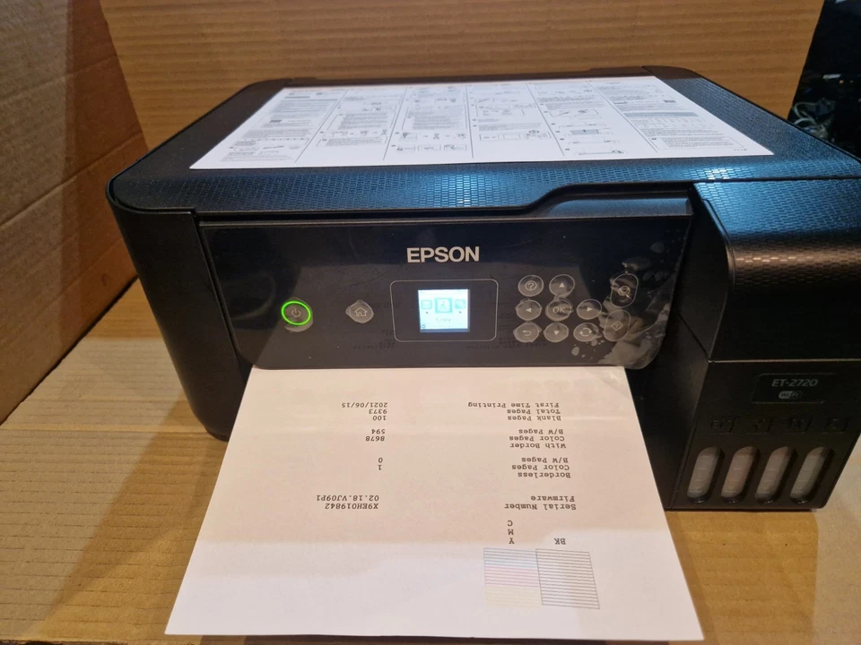 Epson ECOTANK Et-2720 All-in-one Wireless Inkjet Printer With Full Ink Tanks - Image 2 of 4
