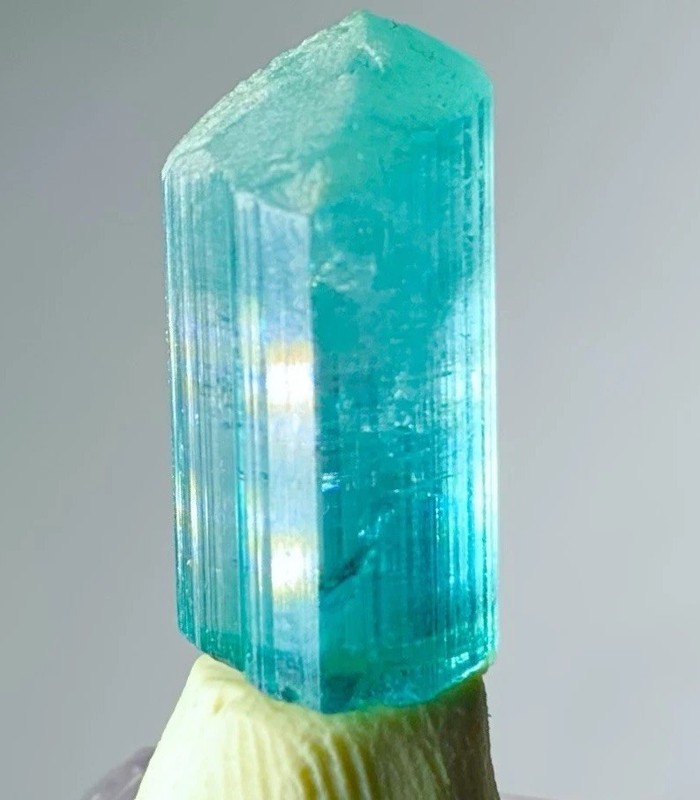 Rare Transparent Light Blue Tourmaline Crystal Natural Raw Specimen Untreated