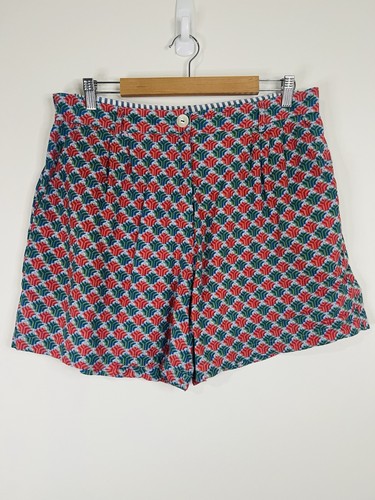 Boom Shankar Boho Patterned Shorts Size 16 Geometric Print Cotton Festival