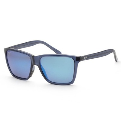 Maui Jim Men's Cruzem 57mm Blue Polarized Sunglasses MJ0864S-004