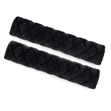Car Seat Belt Pads Cover, 2 Pack Seat Belt Shoulder 2pcs-10.43 inches Black