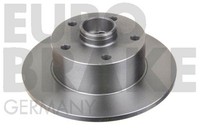 Eurobrake 2X Bremsscheibe Ø245Mm Voll FüR Audi A4 1.6 1.8 5815204757