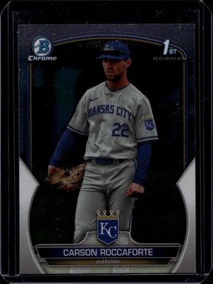 2023 Bowman Draft #BDC-140 Carson Roccaforte Chrome