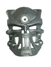 Lego Máscara Bionicle Calavera Tipo 1 Ancho Titanio Acabado Metálico/Gris Perla 20476