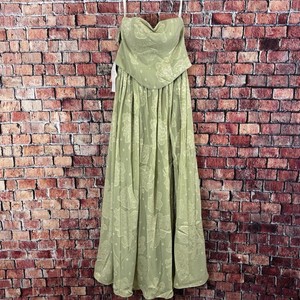 isaura maxi dress in green & silver ILARIA ONE SHOULDER MIDI DRESS – Pilgrim Clothing Outlet main image 1