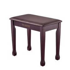 Piano Bench with Waterproof Padded Cushion, Makeup Stools for Vanity, Bench f...